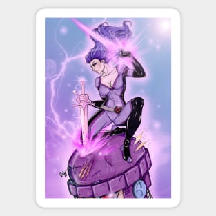 Psylocke Reborn Sticker